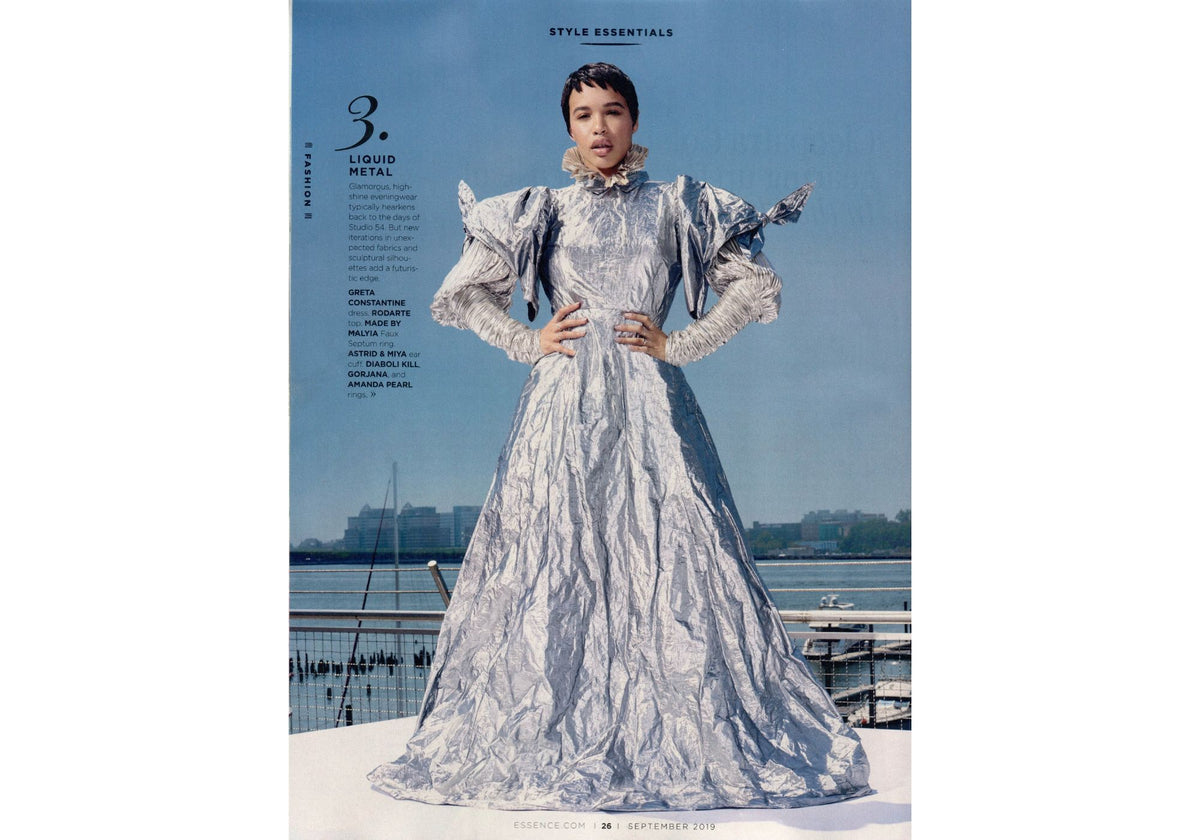 AMANDA PEARL Ripple Rings in Essence Magazine.