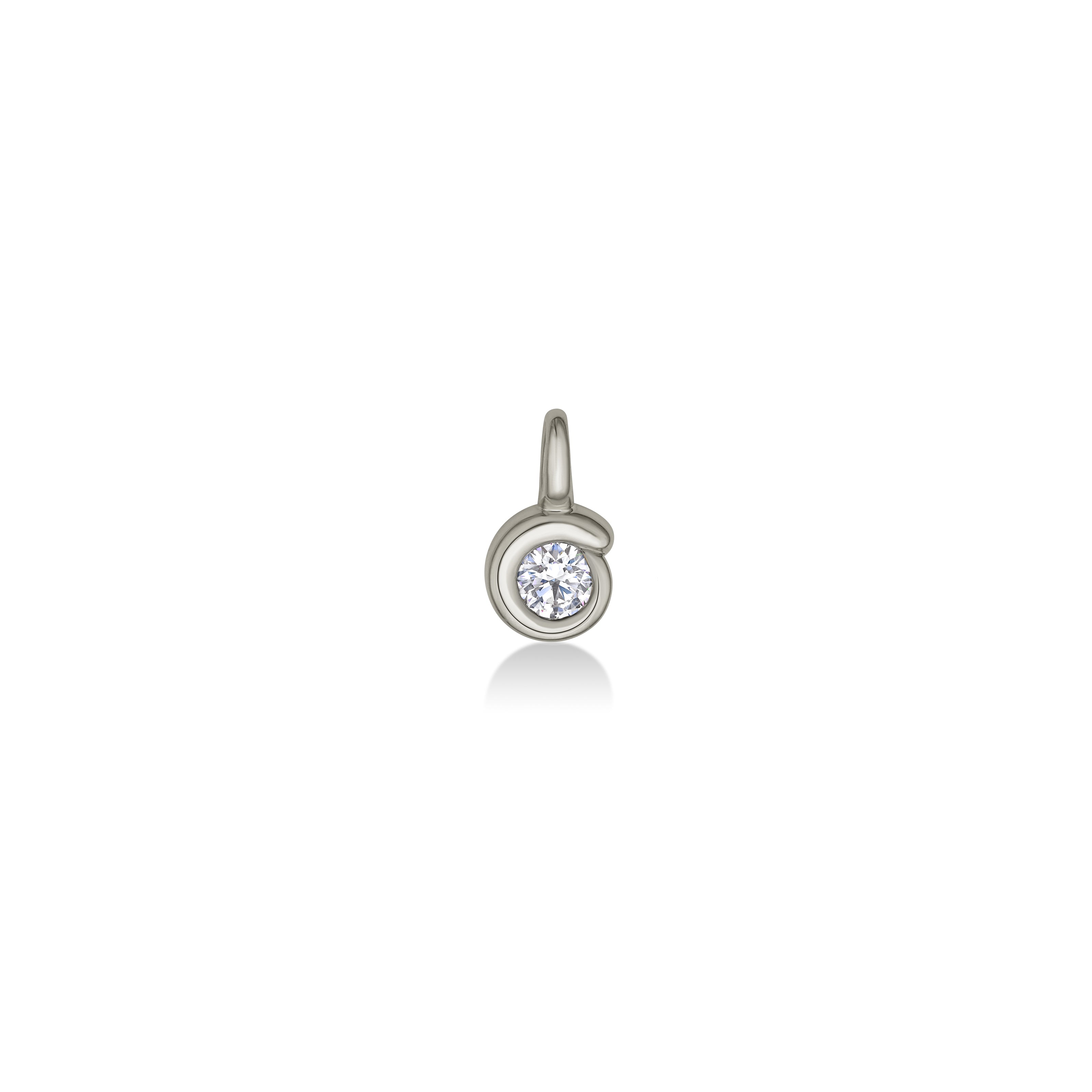 Quill Bezel Charm