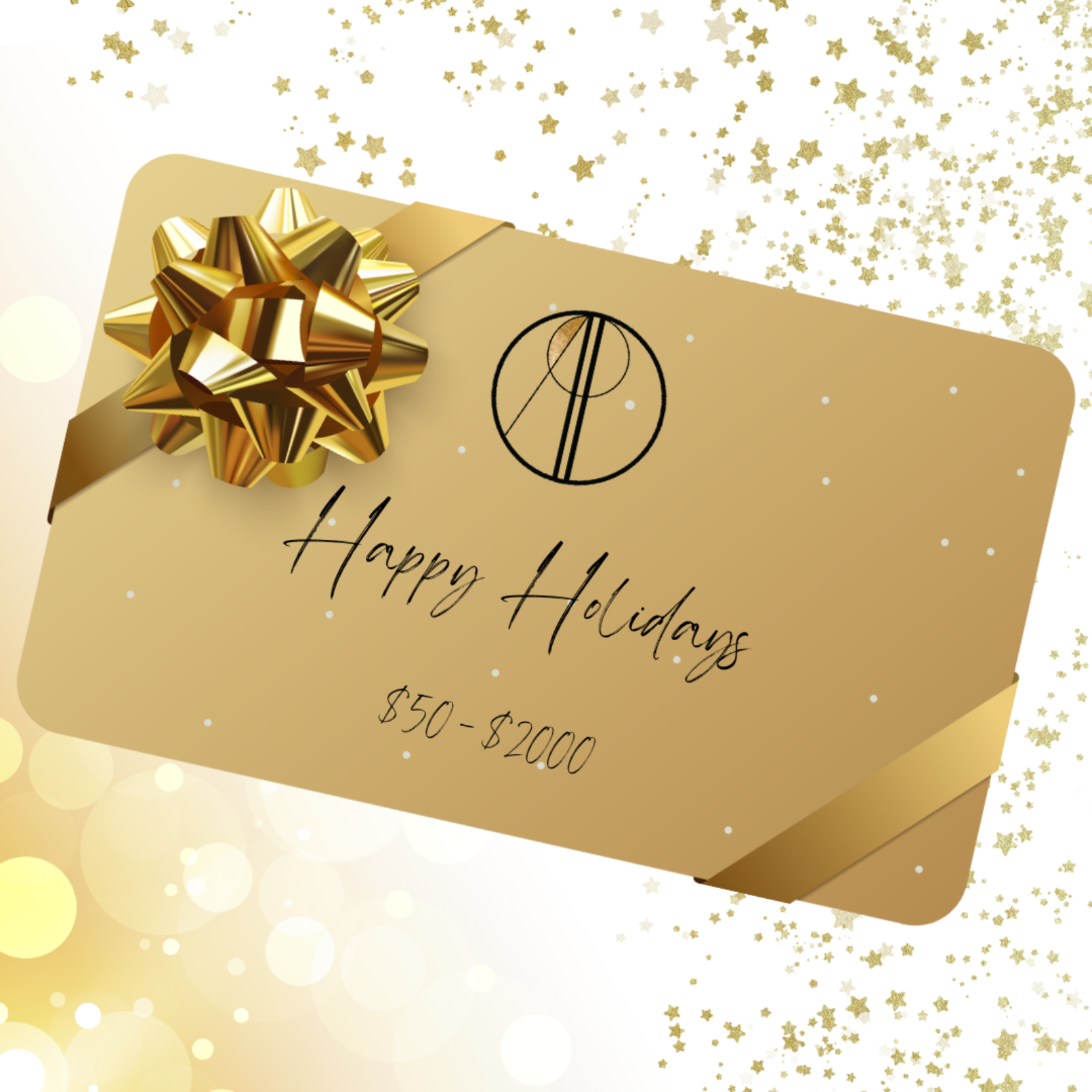 Luxury Jewelry Gift Card Gold